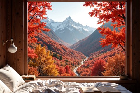 理县毕棚沟红叶山庄