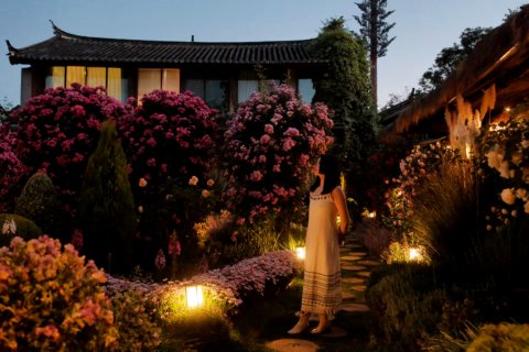 墨竹瓦舍 Snow mountain.Garden 雪山观景花园美宿.客栈