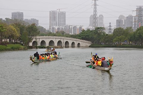 龙归里龙舟文化·湖景民宿(佛山顺德欢乐海岸plus店)