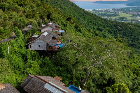 三亚亚龙湾人间天堂-鸟巢度假村