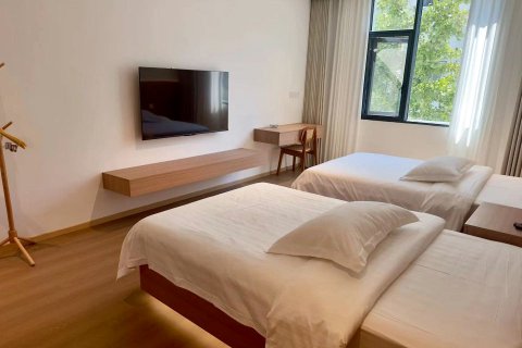 天堂寨月夏山居庭院民宿