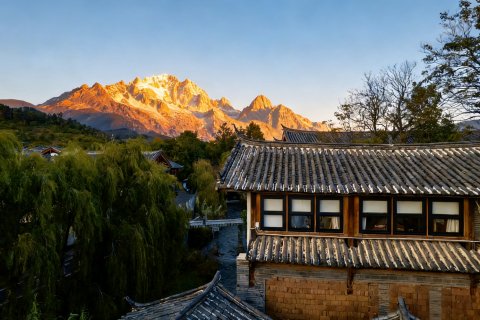 丽江瑞息RIXI•束白邸|雪山观景•Snow Mountain View|隐奢香氛酒店