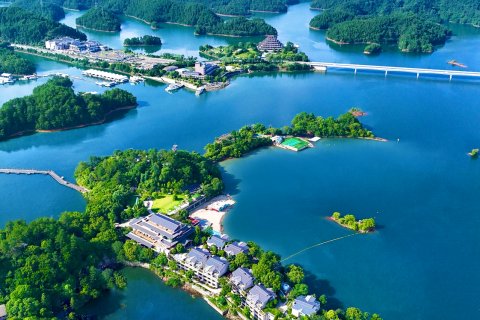 千岛湖温馨岛蝶来湖景度假酒店