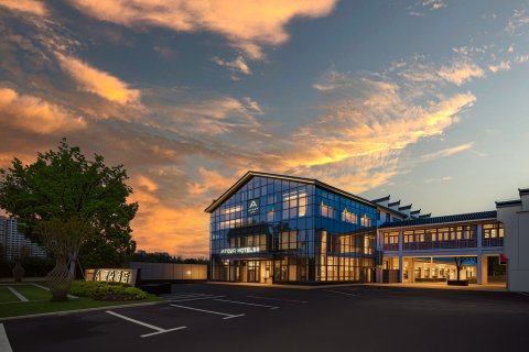 黄山屯溪新安江畔亚朵酒店