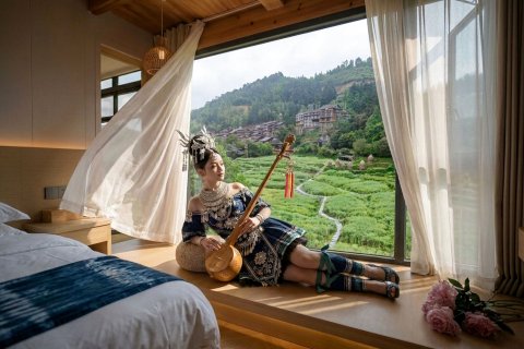 T丨山野集·园林度假全景酒店(黎平肇兴侗寨观景台店)