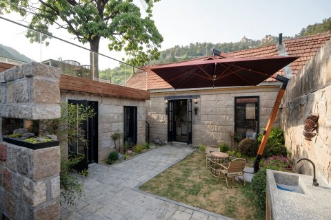 仙居崂山诗酒文化主题小院(流清河沙滩店)