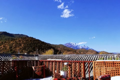 继萌时光 Flower 雪山观景萌宠美宿