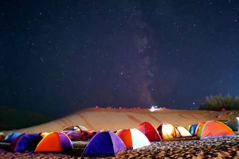 敦煌丝路戈行沙漠露营基地