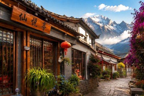丽江仙悦亭·雪山观景美宿(丽江古城木府店)