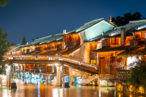 乌镇水市客舍