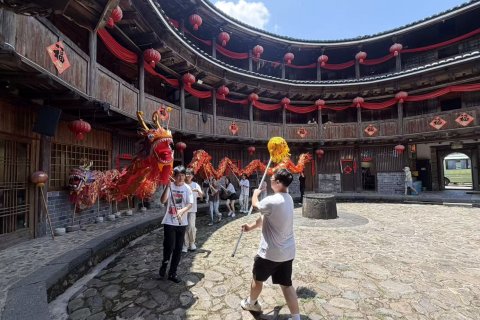福谦楼1906|百年原生土楼古建沉浸式度假民宿(云水谣大鱼海棠店)